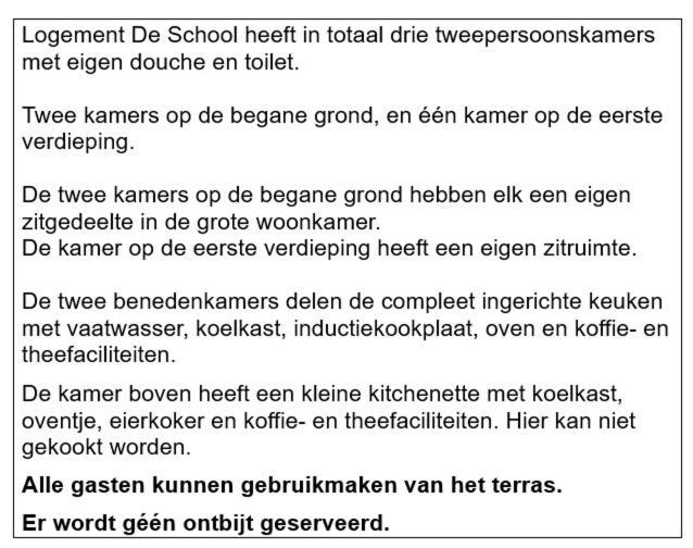 Logement De School Middelburg Esterno foto